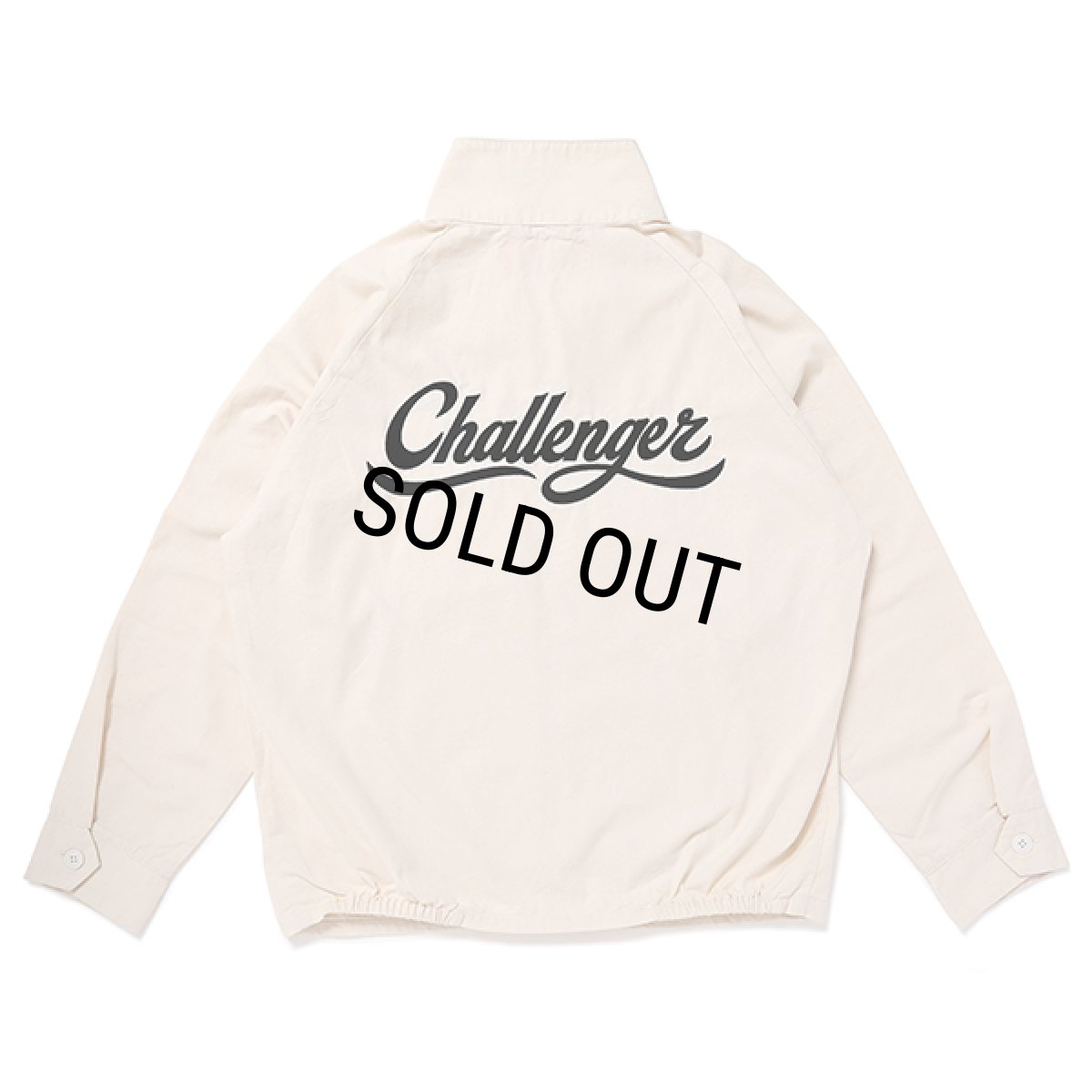 画像1: CHALLENGER/SCRIPT LOGO SWING TOP（NATURAL）［スウィングトップ-24春夏］ (1)