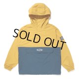 CHALLENGER/PACKABLE NYLON ANORAK（MUSTERD/D GREEN）［パッカブルナイロンアノラック-24春夏］