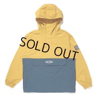 CHALLENGER/PACKABLE NYLON ANORAK（MUSTERD/D GREEN）［パッカブルナイロンアノラック-24春夏］