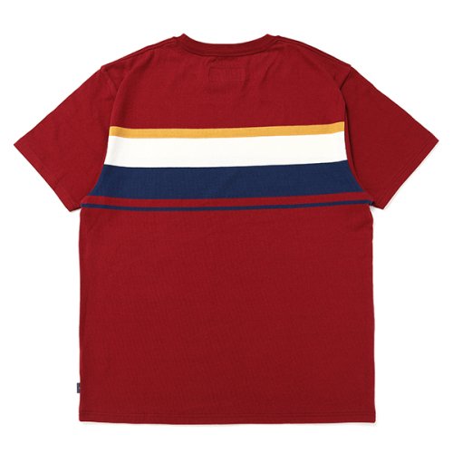 他の写真2: CHALLENGER/S/S MULTI BORDER TEE（BURGUNDY）［マルチボーダーT-24春夏］