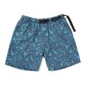 CHALLENGER/PAISLEY COTTON TWILL SHORTS（BLUE GRAY/PURPLE）［ペイズリーコットンツイルショーツ-24春夏］