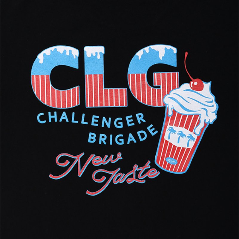 画像3: CHALLENGER/ICECREAM TEE（BLACK）［プリントT-24春夏］