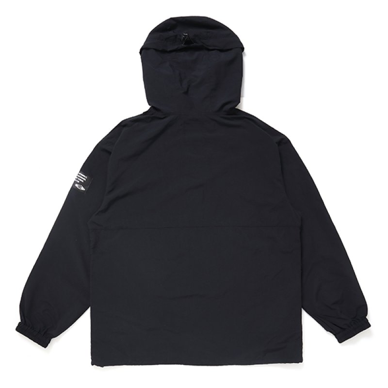 画像2: CHALLENGER/PACKABLE NYLON ANORAK（BLACK）［パッカブルナイロンアノラック-24春夏］