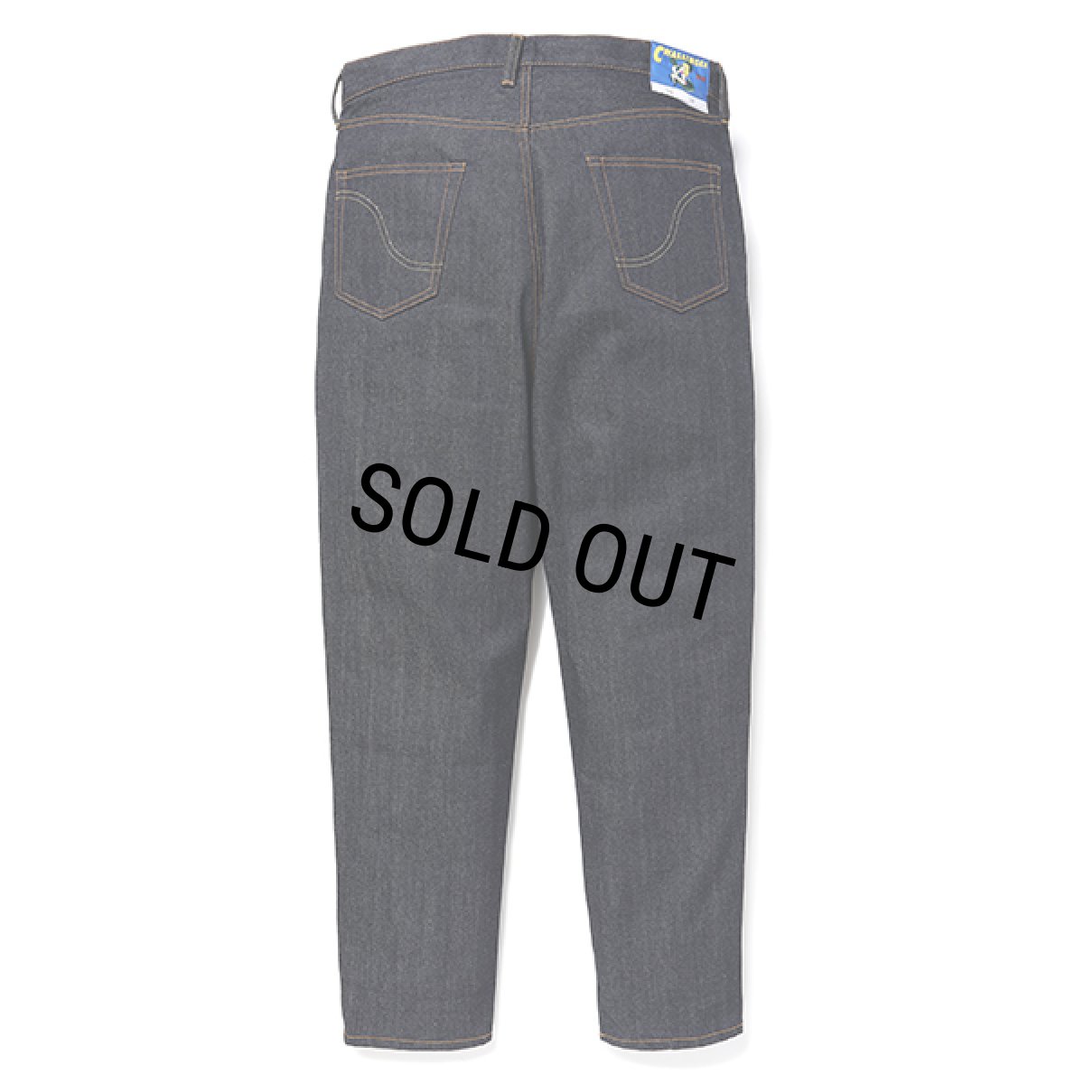 画像2: CHALLENGER/WIDE DENIM PANTS（INDIGO）［ワイドデニムパンツ-24春夏］ (2)