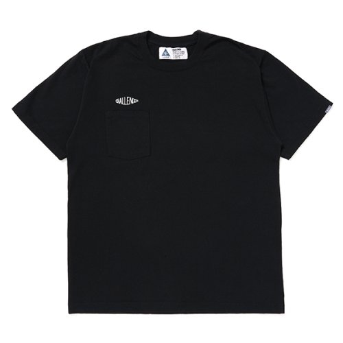 他の写真1: CHALLENGER/LOGO PKT TEE（BLACK）［刺繍ポケT-24春夏］