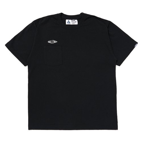 他の写真1: CHALLENGER/LOGO PKT TEE（BLACK）［刺繍ポケT-24春夏］