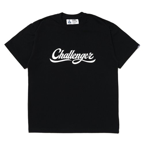 他の写真1: CHALLENGER/SCRIPT LOGO TEE（BLACK）［プリントT-24春夏］