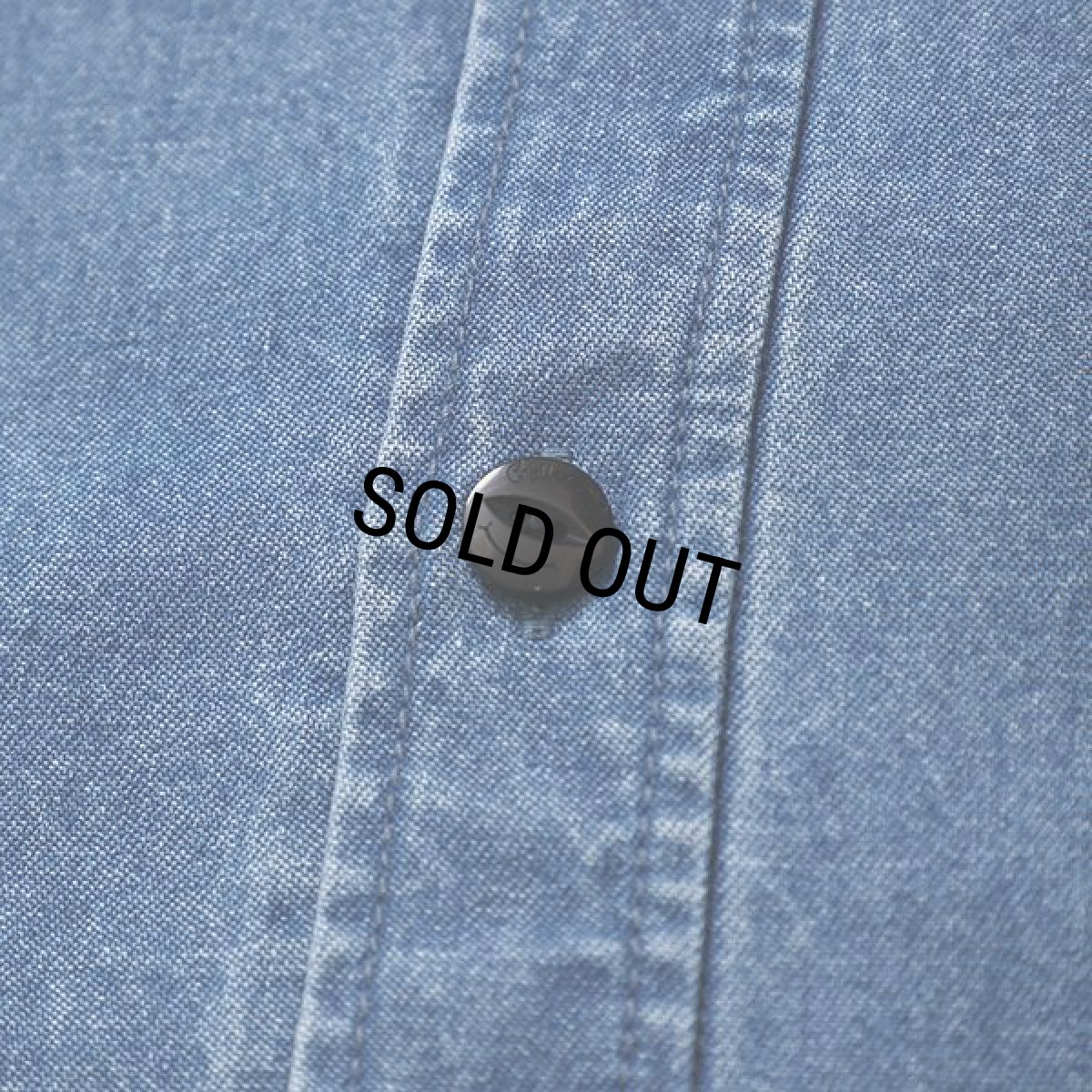 画像5: CHALLENGER/S/S DENIM SHIRT（WASHED INDIGO）［デニムシャツ-24春夏］ (5)