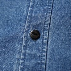 画像5: CHALLENGER/S/S DENIM SHIRT（WASHED INDIGO）［デニムシャツ-24春夏］ (5)