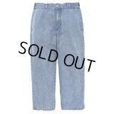 CHALLENGER/DENIM TROUSERS PANTS（WASHED INDIGO）［デニムトラウザース-24春夏］