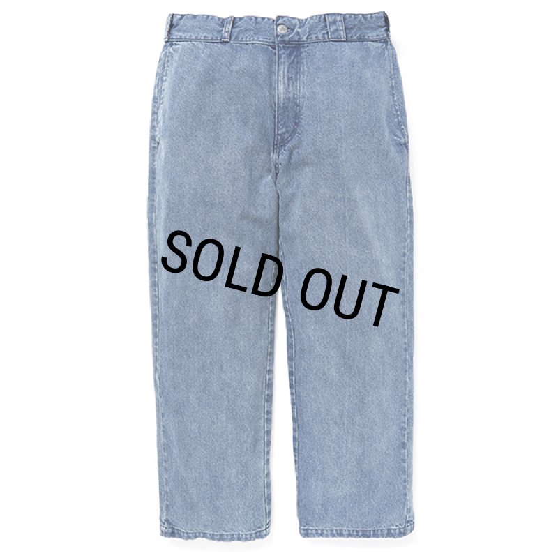 CHALLENGER/DENIM TROUSERS PANTS（WASHED INDIGO）［デニムトラウザー