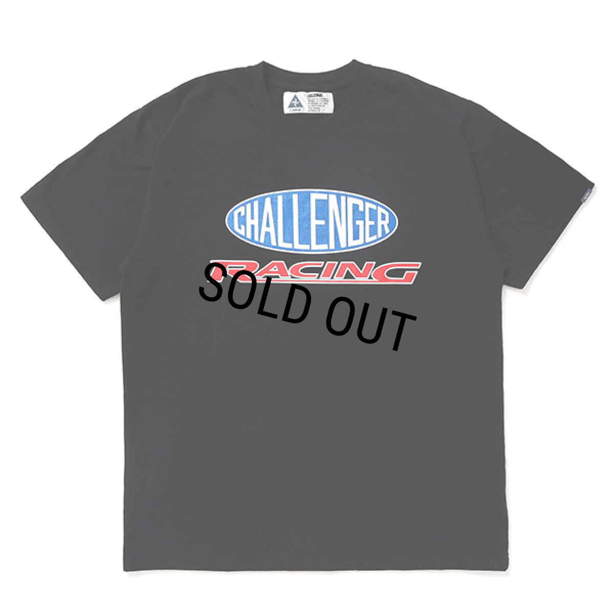 画像1: CHALLENGER/RACING TEE（BLACK）［プリントT-24春夏］ (1)