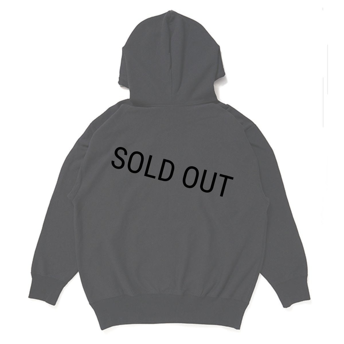 画像2: CHALLENGER/WOLF MC HOODIE（BLACK）［プルオーバーパーカー-24春夏］ (2)