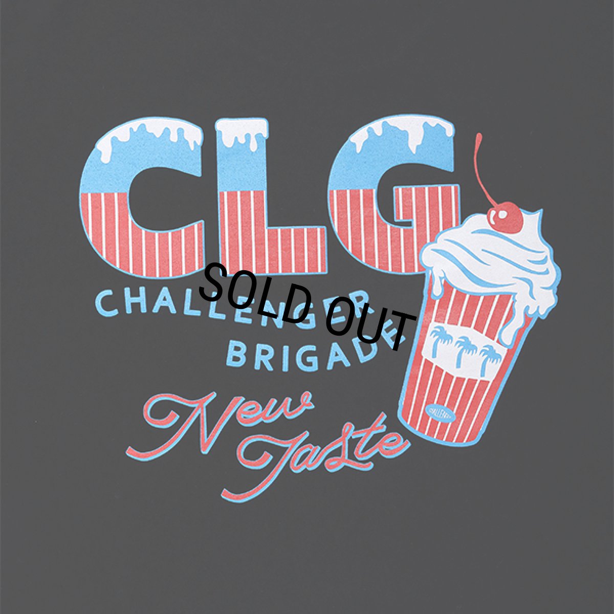 画像4: CHALLENGER/ICECREAM TEE（BLACK）［プリントT-24春夏］ (4)