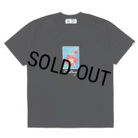 CHALLENGER/FLOWER TEE（BLACK）［プリントT-24春夏］