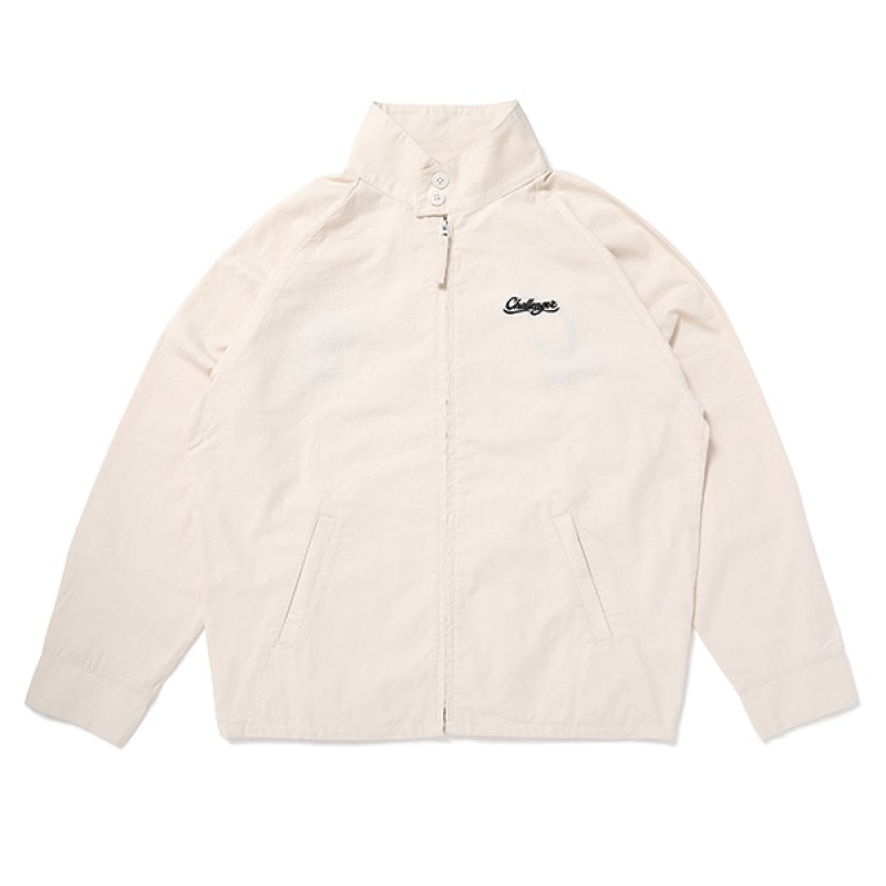 画像1: CHALLENGER/SCRIPT LOGO SWING TOP（NATURAL）［スウィングトップ-24春夏］