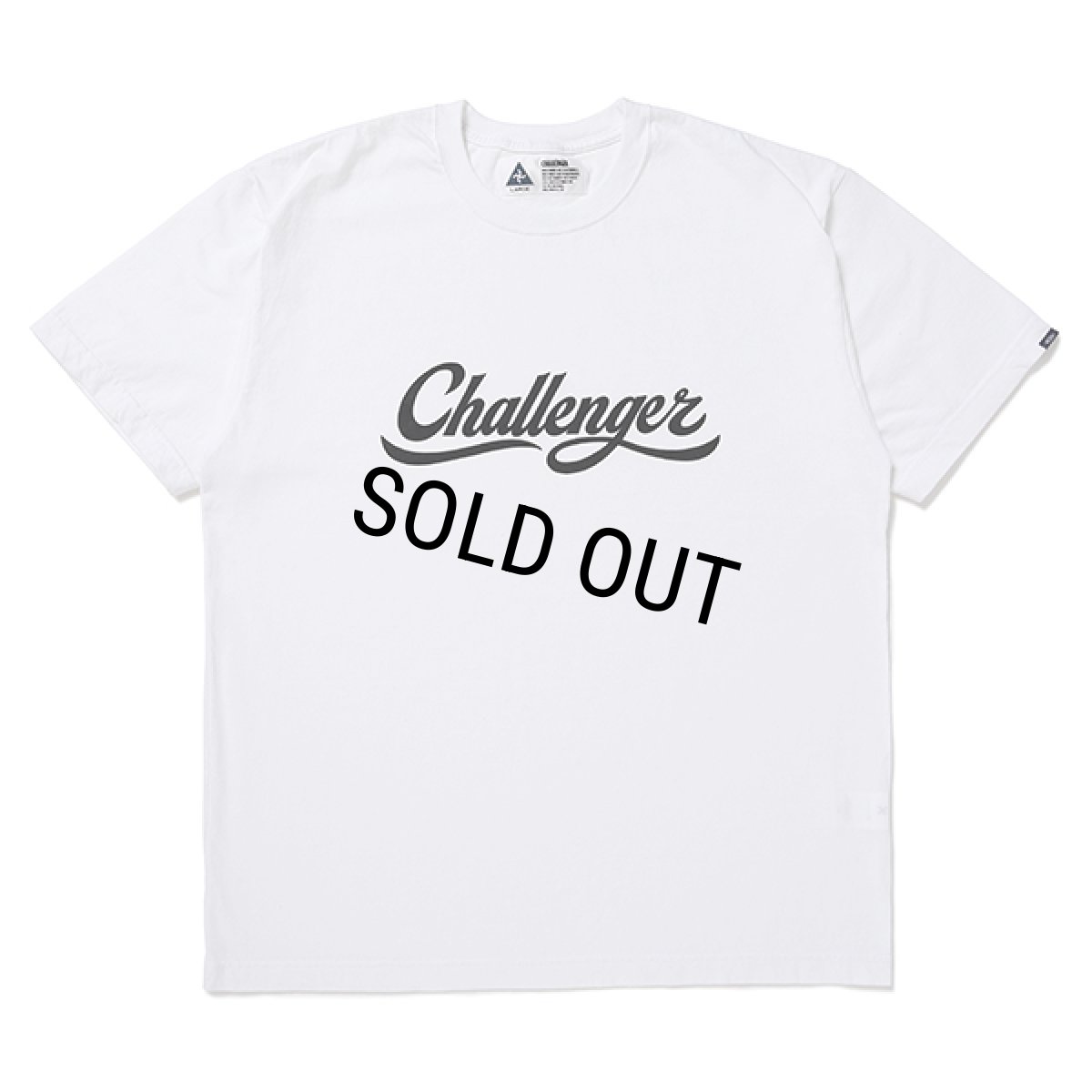 画像1: CHALLENGER/SCRIPT LOGO TEE（WHITE）［プリントT-24春夏］ (1)