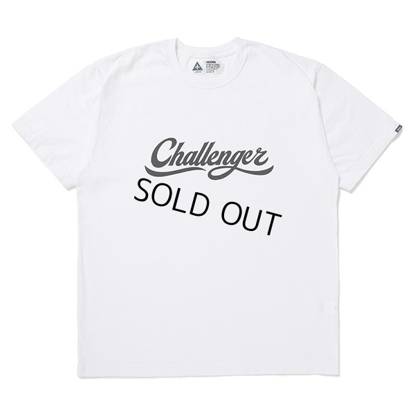 画像1: CHALLENGER/SCRIPT LOGO TEE（WHITE）［プリントT-24春夏］