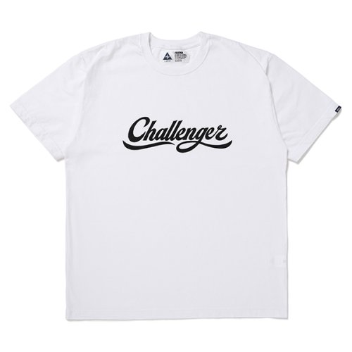 他の写真1: CHALLENGER/SCRIPT LOGO TEE（WHITE）［プリントT-24春夏］