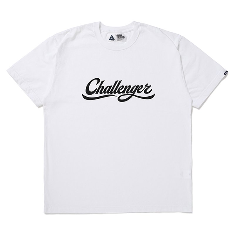 画像1: CHALLENGER/SCRIPT LOGO TEE（WHITE）［プリントT-24春夏］