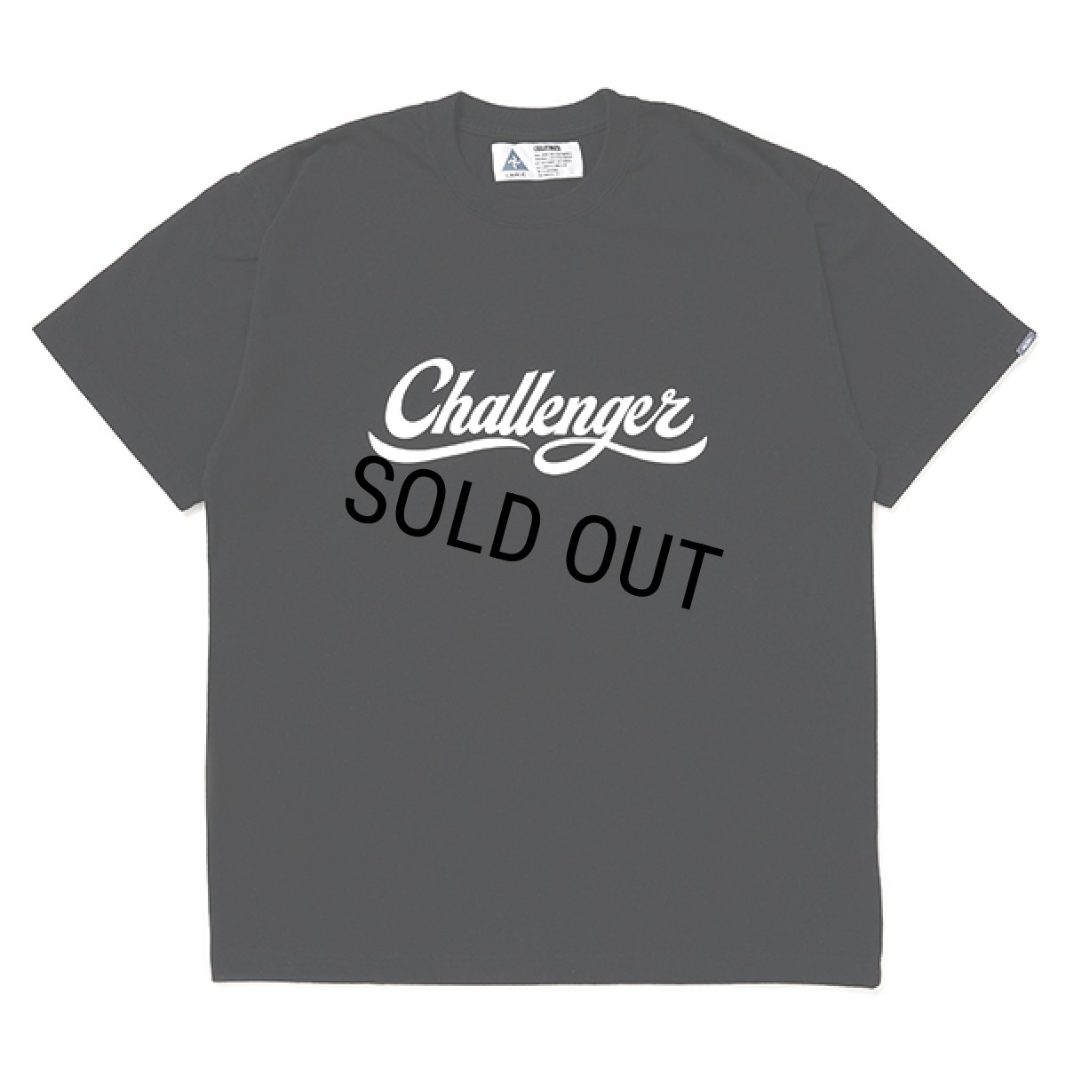 画像1: CHALLENGER/SCRIPT LOGO TEE（BLACK）［プリントT-24春夏］ (1)