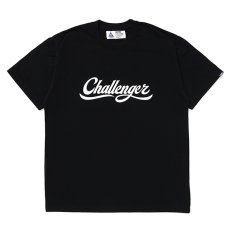 画像1: CHALLENGER/SCRIPT LOGO TEE（BLACK）［プリントT-24春夏］ (1)