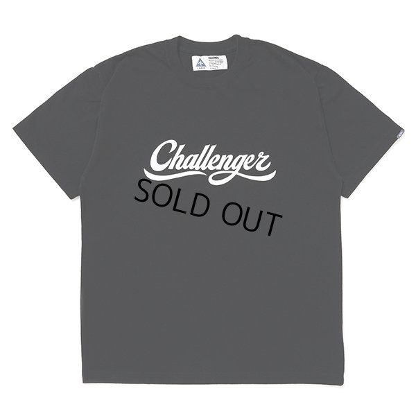 画像1: CHALLENGER/SCRIPT LOGO TEE（BLACK）［プリントT-24春夏］