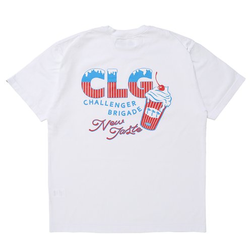 他の写真2: CHALLENGER/ICECREAM TEE（WHITE）［プリントT-24春夏］
