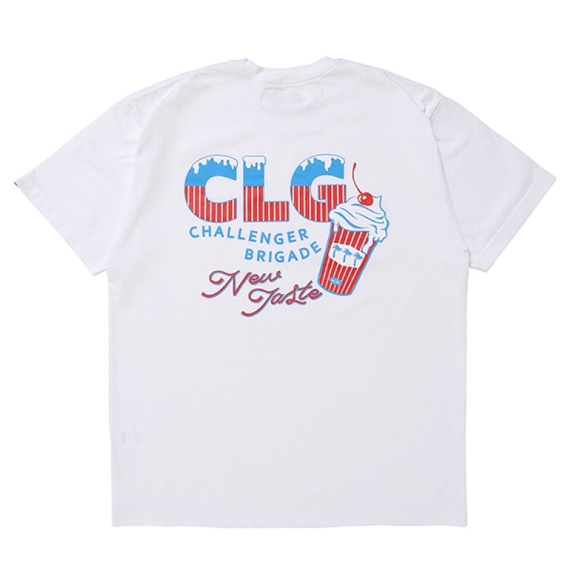画像2: CHALLENGER/ICECREAM TEE（WHITE）［プリントT-24春夏］