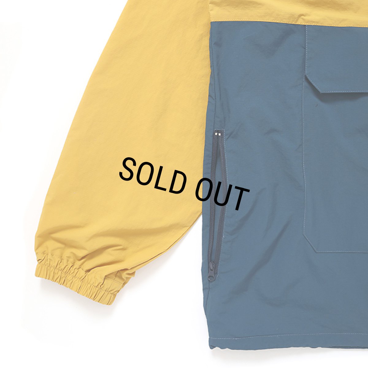 画像7: CHALLENGER/PACKABLE NYLON ANORAK（MUSTERD/D GREEN）［パッカブルナイロンアノラック-24春夏］ (7)