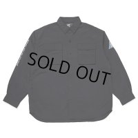 CHALLENGER/L/S FIELD SHIRT（BLACK）［フィールドシャツ-24春夏］