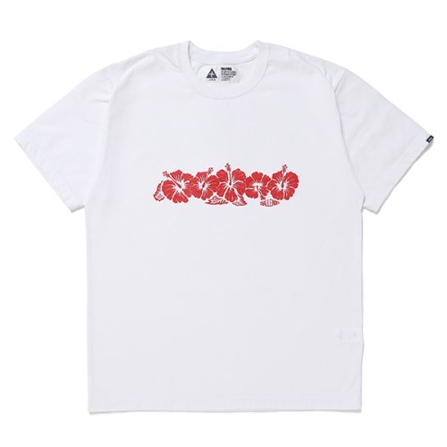 他の写真1: CHALLENGER/HIBISCUS TEE（WHITE）［プリントT-24春夏］