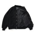 画像3: CHALLENGER/CTA VERSITY JACKET（BLACK）［CTAヴァーシティJKT-24春夏］