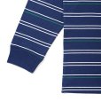 画像4: CHALLENGER/L/S STRIPE BORDER TEE（NAVY）［ストライプボーダー長袖T-24春夏］