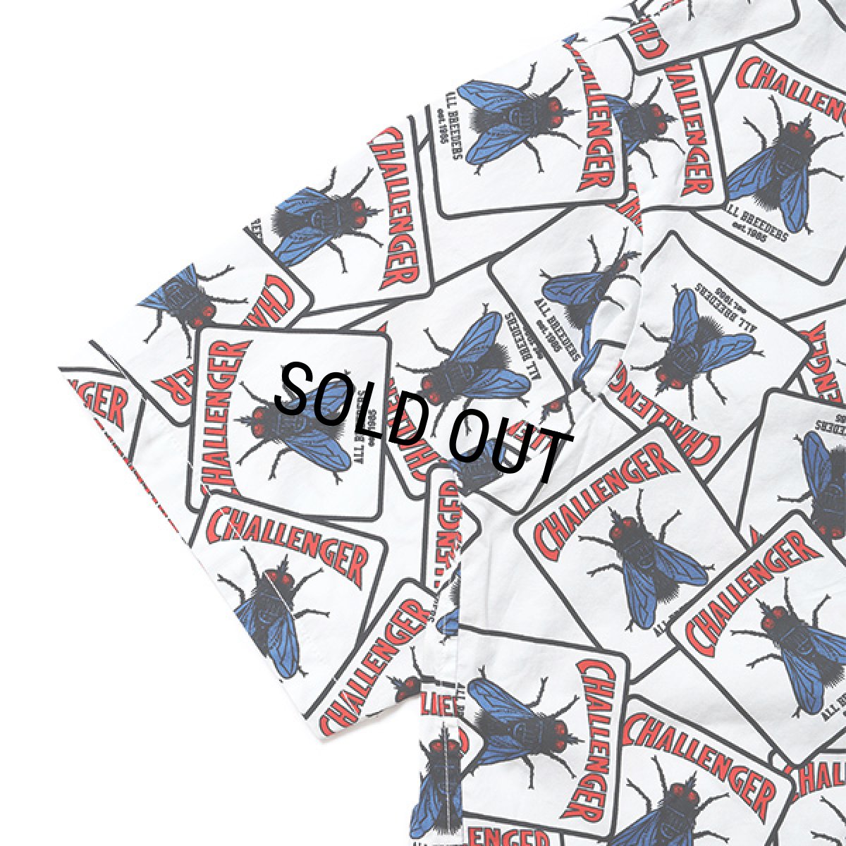 画像4: CHALLENGER/S/S FLY SHIRT（WHITE）［フライシャツ-24春夏］ (4)