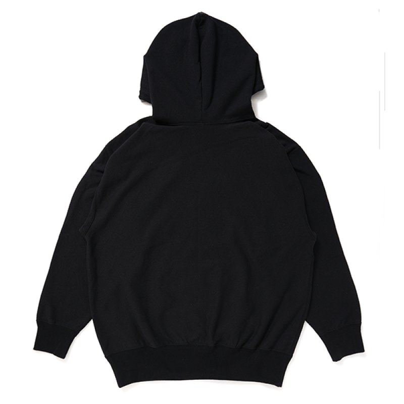 画像2: CHALLENGER/WOLF MC HOODIE（BLACK）［プルオーバーパーカー-24春夏］