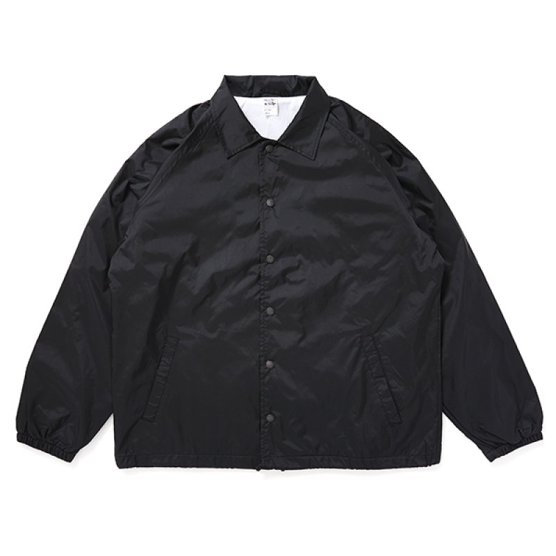 画像1: CHALLENGER/CTA COACH JACKET（BLACK）［CTAコーチJKT-24春夏］