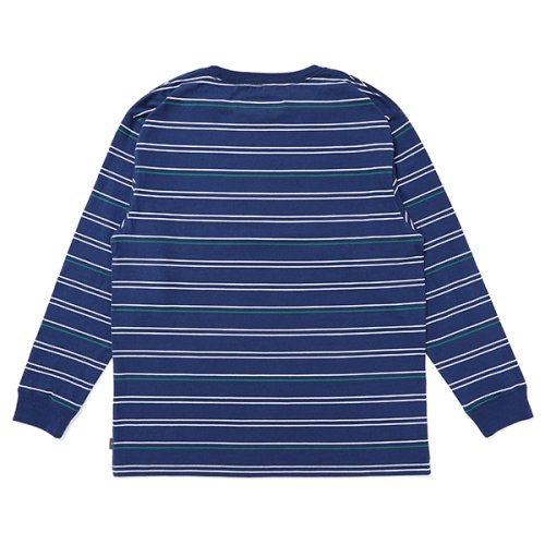 他の写真2: CHALLENGER/L/S STRIPE BORDER TEE（NAVY）［ストライプボーダー長袖T-24春夏］