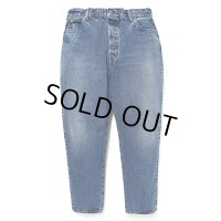 CHALLENGER/WIDE WASHED DENIM PANTS（WASHED INDIGO）［ワイドウォッシュドデニムパンツ-24春夏］
