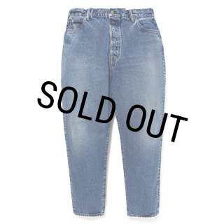 CHALLENGER/WIDE WASHED DENIM PANTS（WASHED INDIGO）［ワイド