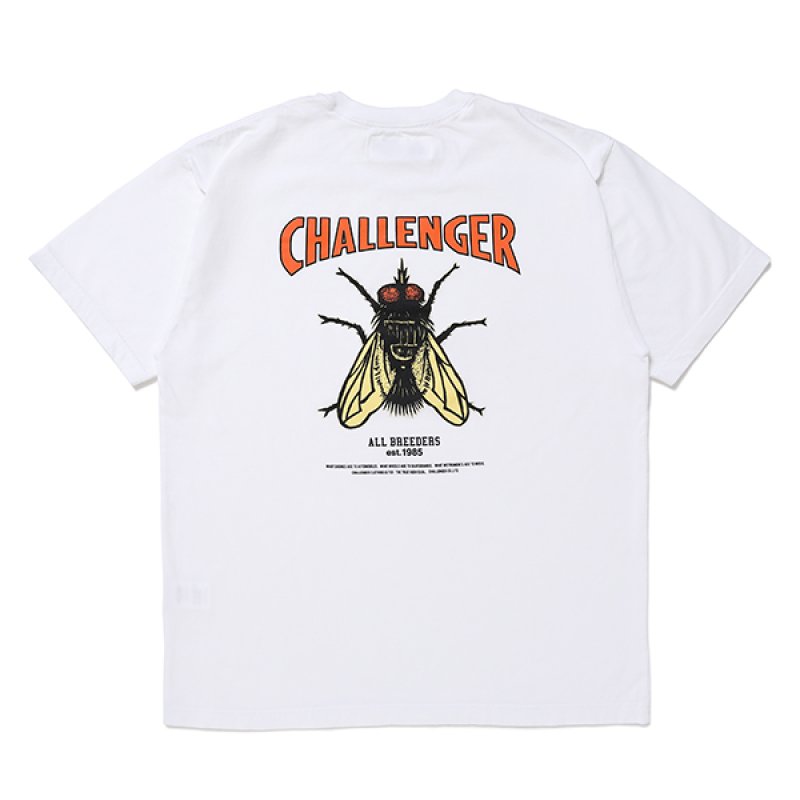 画像2: CHALLENGER/HIBISCUS TEE（WHITE）［プリントT-24春夏］