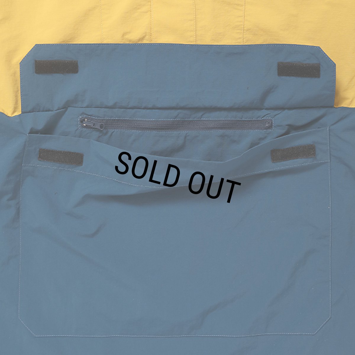 画像6: CHALLENGER/PACKABLE NYLON ANORAK（MUSTERD/D GREEN）［パッカブルナイロンアノラック-24春夏］ (6)