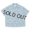 CHALLENGER/S/S CHIP PRINTED SHIRT（LT BLUE）［チッププリントシャツ-24春夏］