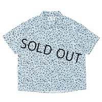 CHALLENGER/S/S CHIP PRINTED SHIRT（LT BLUE）［チッププリントシャツ-24春夏］