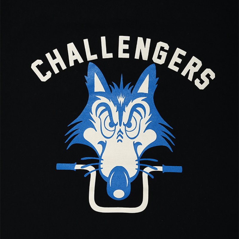 画像3: CHALLENGER/WOLF MC TEE（BLACK）［プリントT-24春夏］