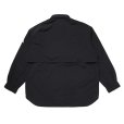 画像2: CHALLENGER/L/S FIELD SHIRT（BLACK）［フィールドシャツ-24春夏］ (2)