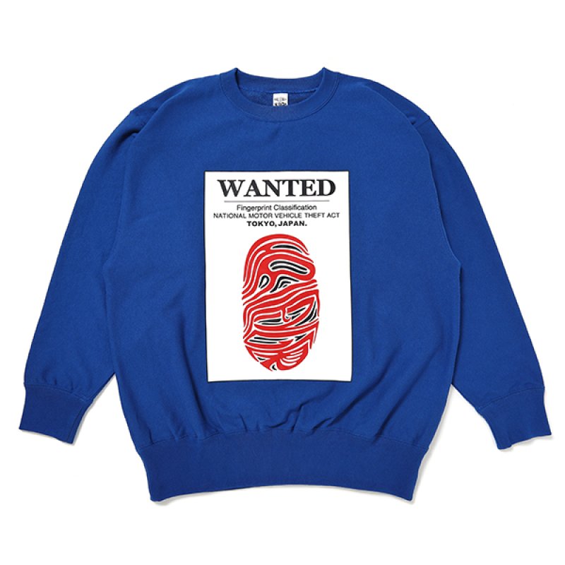 画像1: CHALLENGER/CTA C/N SWEAT（BLUE）［クルーネックスウェット-24春夏］