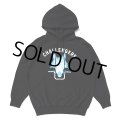 CHALLENGER/WOLF MC HOODIE（BLACK）［プルオーバーパーカー-24春夏］