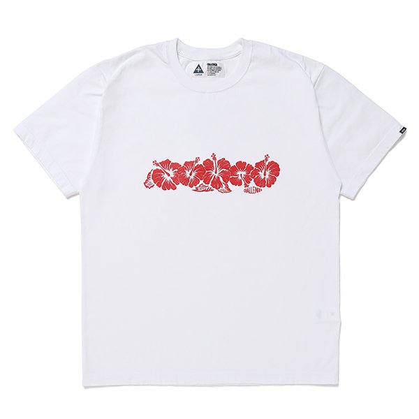 画像2: CHALLENGER/HIBISCUS TEE（WHITE）［プリントT-24春夏］