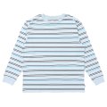 CHALLENGER/L/S STRIPE BORDER TEE（LT BLUE）［ストライプボーダー長袖T-24春夏］